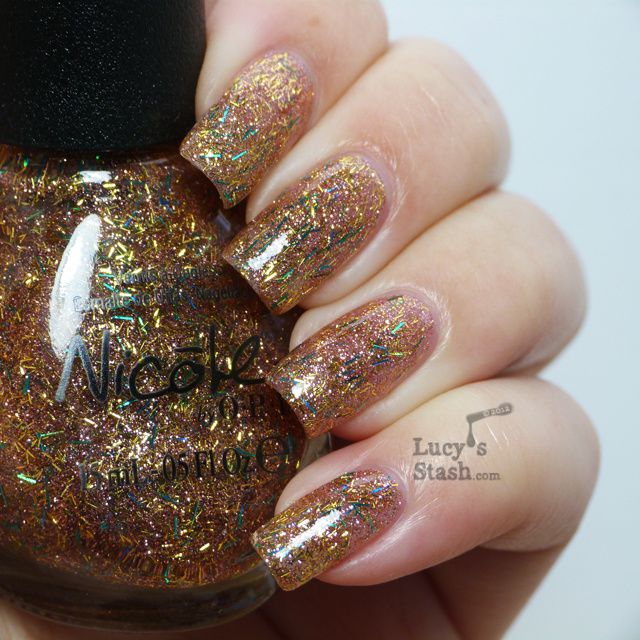 Lucy's Stash -  Nicole by OPI A Gold Winter's Night