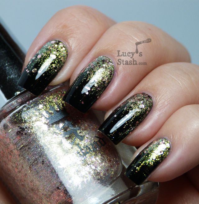 Lucy's Stash - gradient nail art