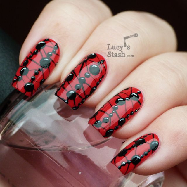 Lucy's Stash - Beaded Pattern Nails