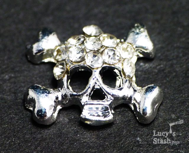 Lucy's Stash - Nails Inc. Bling It On Black Leather & Skulls