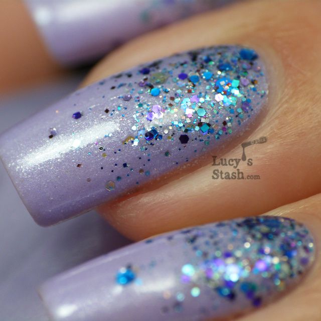 Lucy's Stash - Glitter gradient