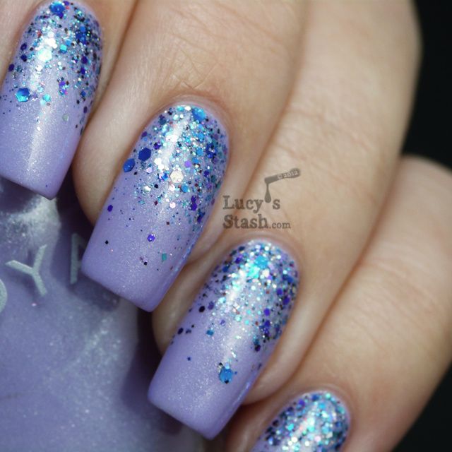 Lucy's Stash - Glitter gradient