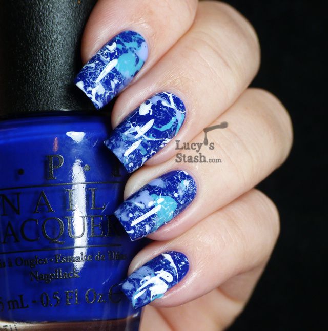 Lucy's Stash - OPI Splatter Manicure