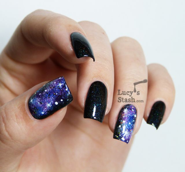 Lucy's Stash - Galaxy nails