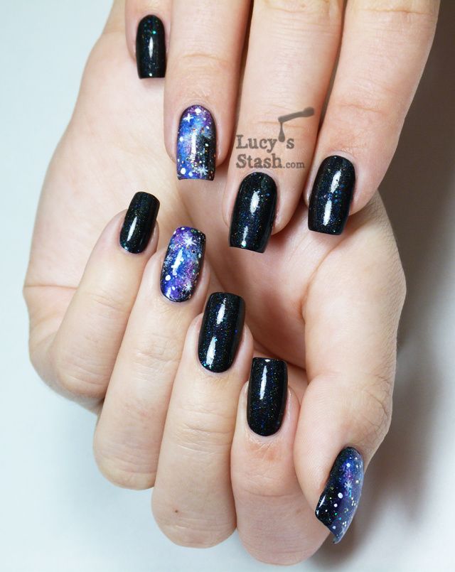 Lucy's Stash - Galaxy nails