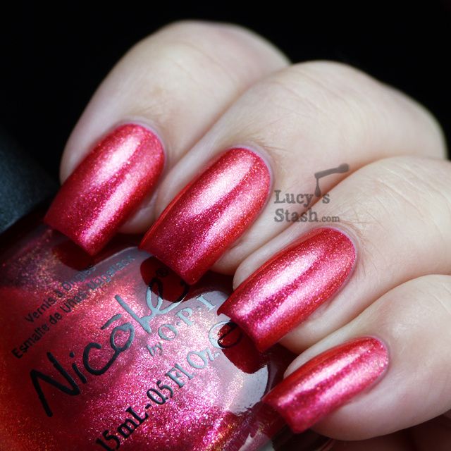 Lucy's Stash - Nicole By OPI Scarlett