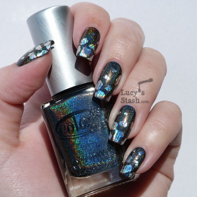 Lucy's Stash - double-holographic nails