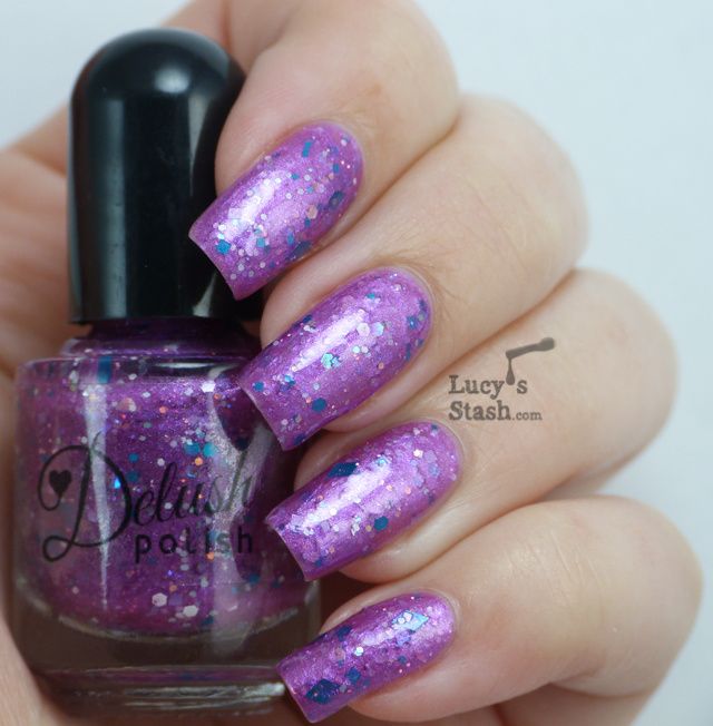 Lucy's Stash - Delush Polish Luscious Plum 