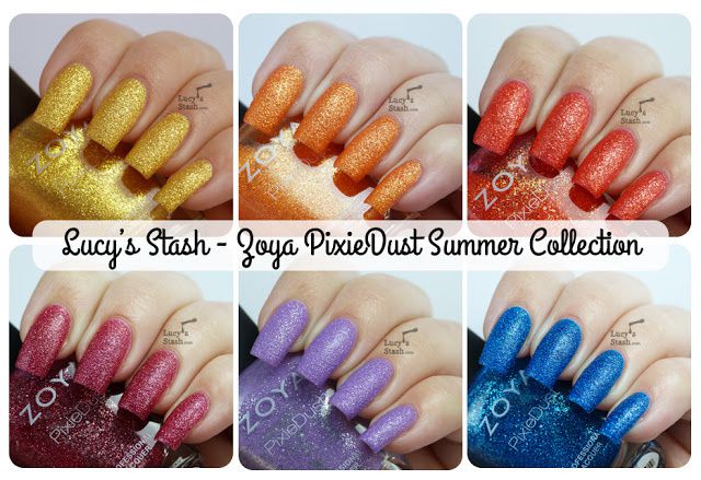 Luucy's Stash - Zoya PixieDust Summer Collection