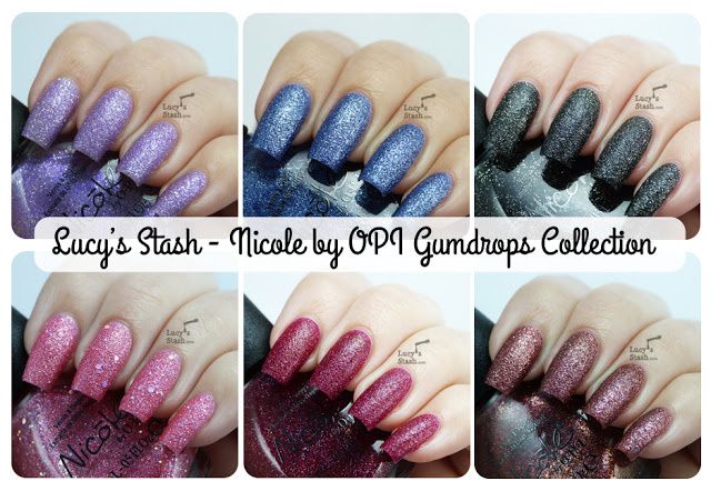 Lucy's Stash - Nicole by OPI Gumdrops Collection