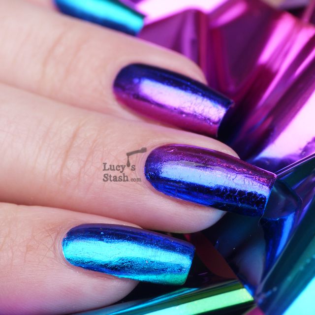 Gradient Nail Foil Manicure feat. Born Pretty Store Nail Foils - Lucy's  Stash