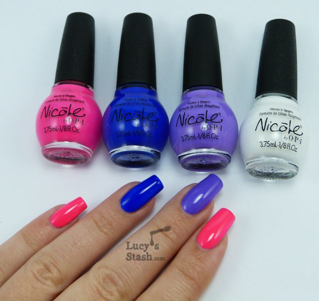 Lucy's Stash - Nicole by OPI Scandalous! Neons set