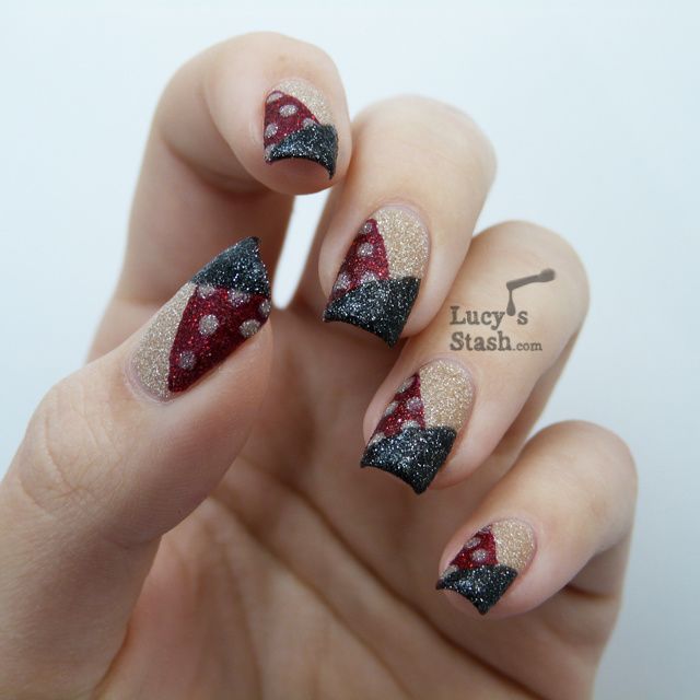:ucy's Stash - Simple nail art design with Zoya PixieDust polishes