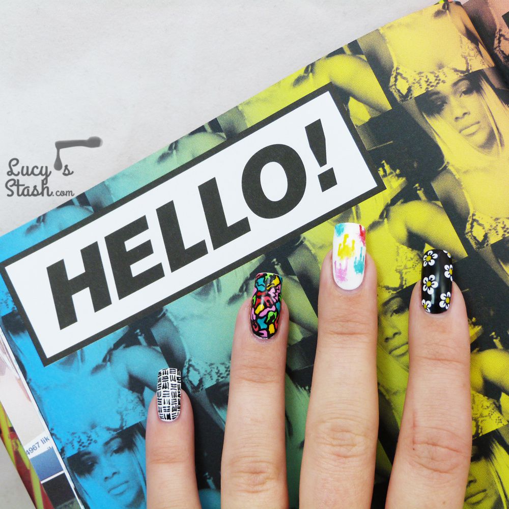 The WAH Nails Book Of Downtown Girls | Review &amp; Nail Art Design