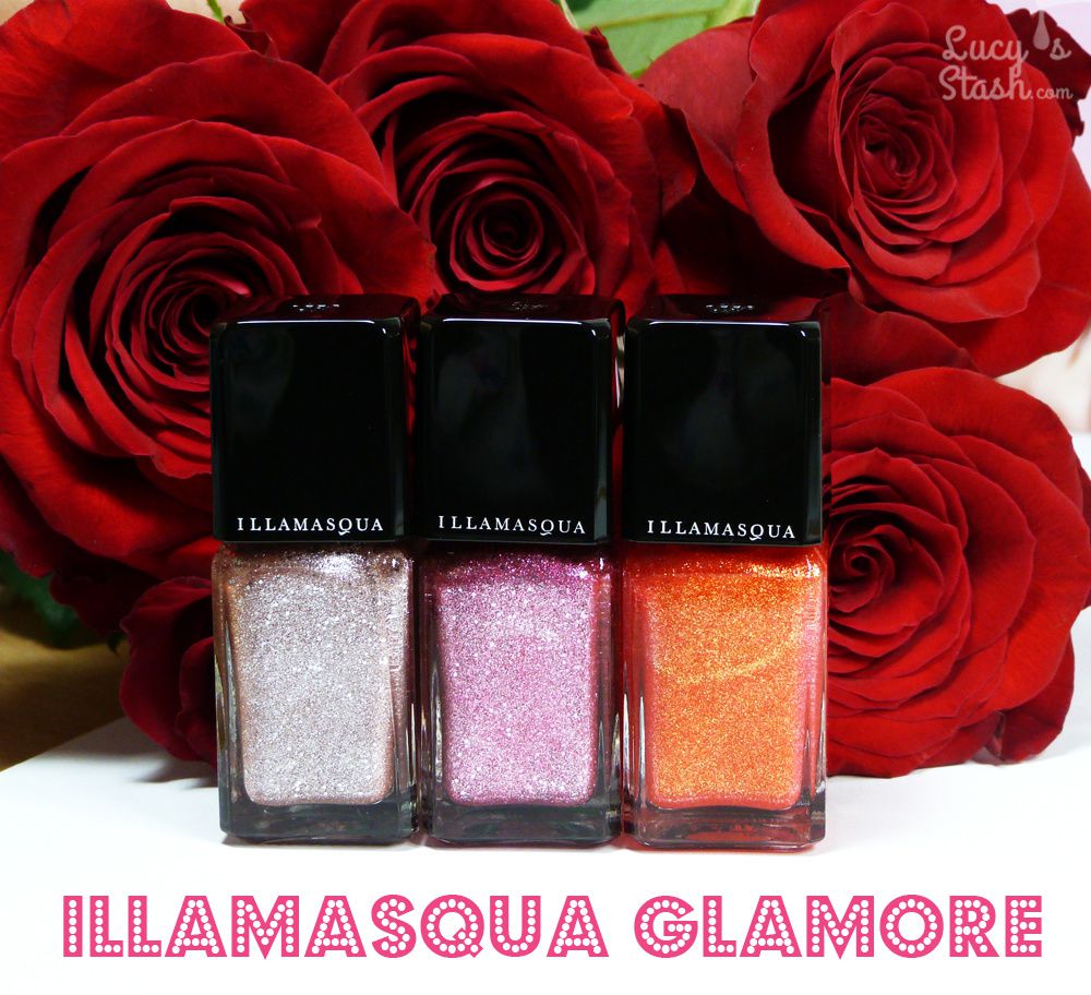 Illamasqua Shattered Stars polishes | Glamore Collection - Review &amp; Swatches
