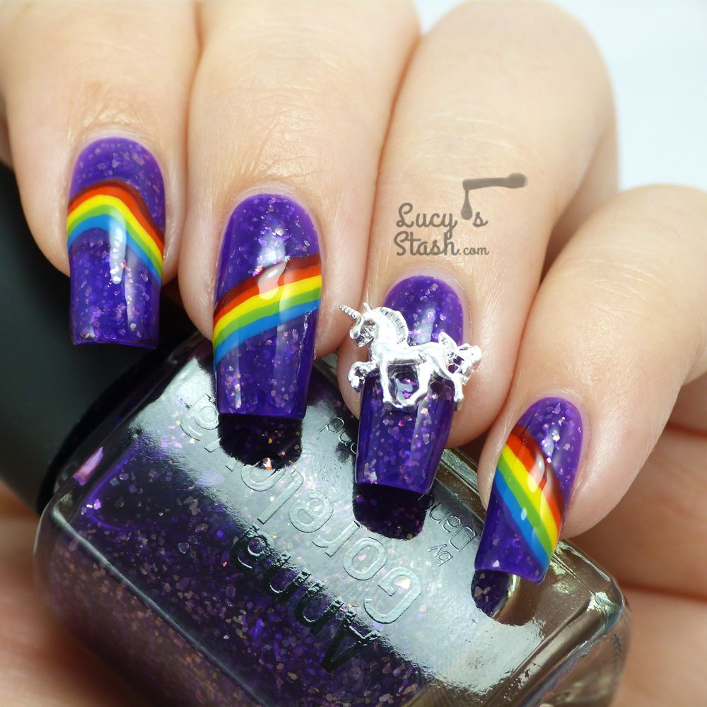 Unicorn nail sale art