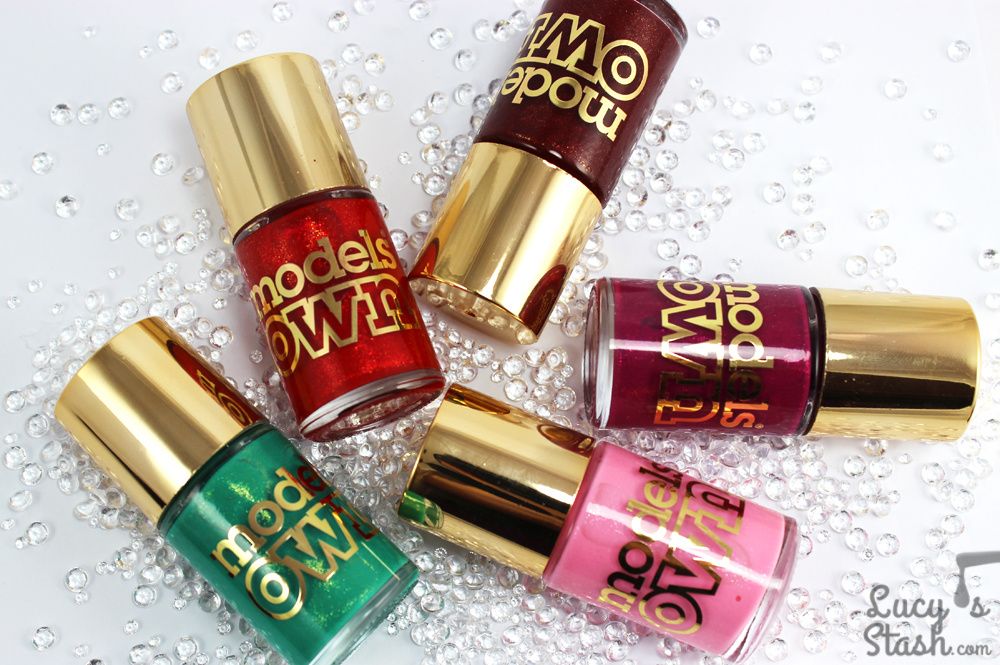 Models Own Diamond Luxe Collection polishes - Bottle shots & press release