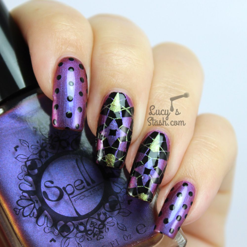 Kaleidoscope Nails with Spell Polish + TUTORIAL