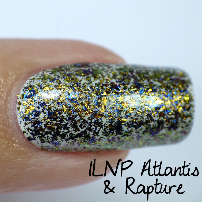 BIG GUIDE to colour combinations of ILNP Ultra Chrome Flakies Collection