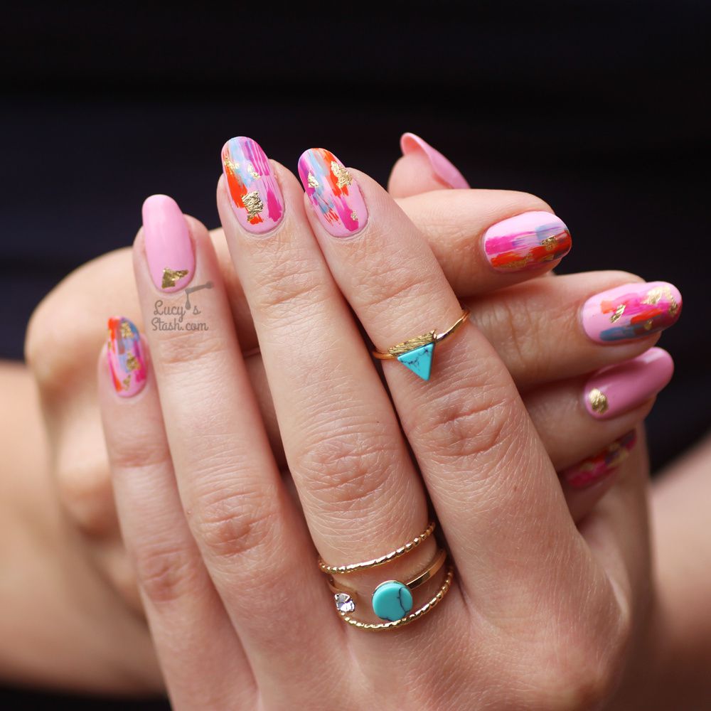 Manicure Wednesday - Unicorn Nail Art! | See the World in PINK