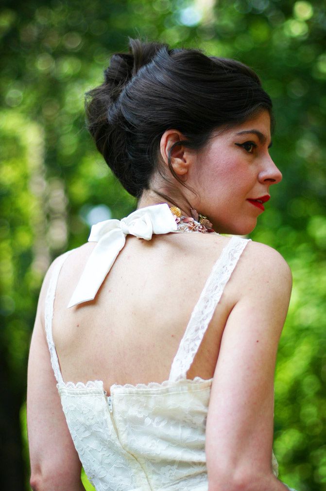 Vintage Lace Maxi Dress - Fashion Chalet by Erika Marie