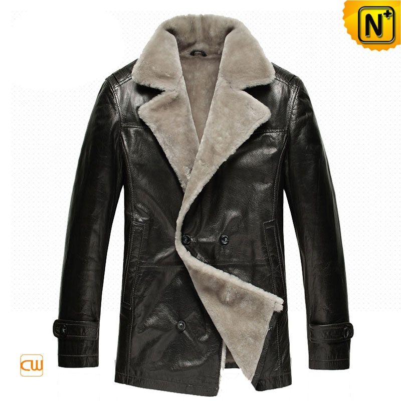 Mens Shearling Coats - Genuine Leather Sheepskin Coats