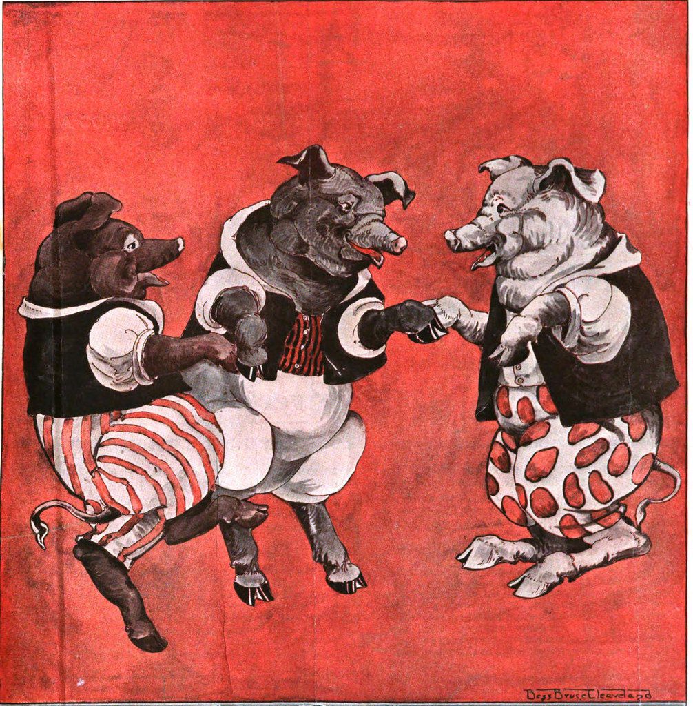 Les Trois Petits Cochons, un conte inspiré par saint Paul ?