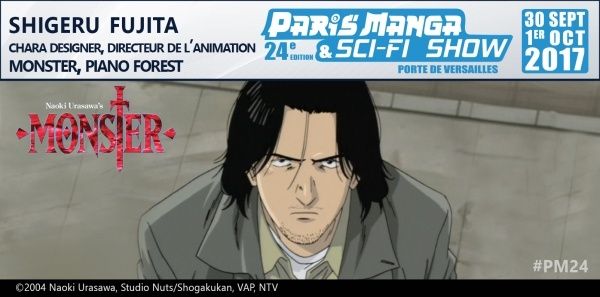 Le chara designer Shigeru FUJITA invité à Paris Manga
