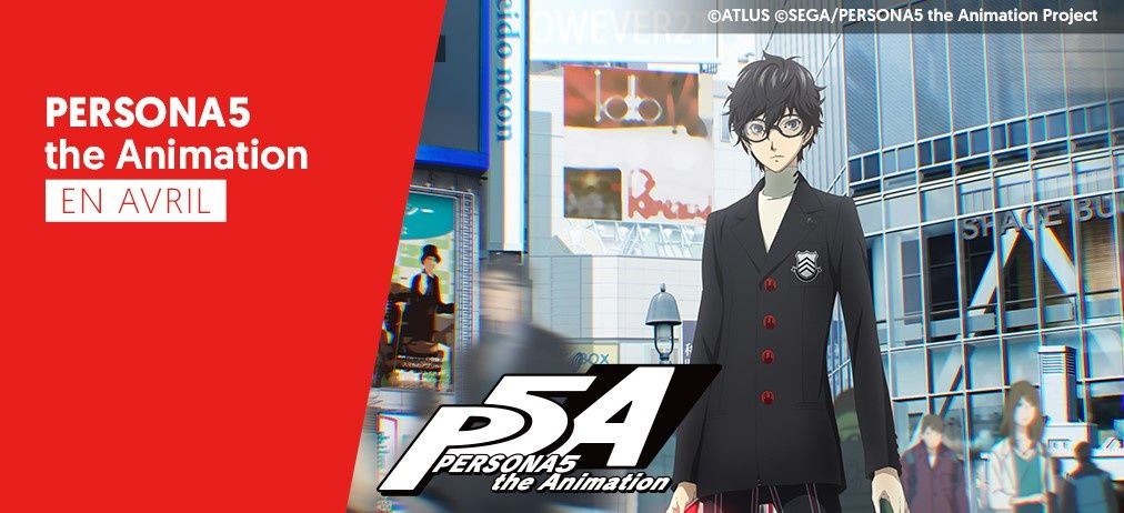 PERSONA5 the Animation rejoint le catalogue de Wakanim