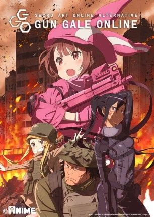 Sword Art Online Alternative: Gun Gale Online, sera diffusée en simulcast VOSTFR par Wakanim le 7 avril prochain.