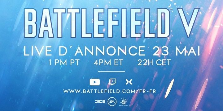 Electronic Arts dévoile la date d'annonce de Battlefield V