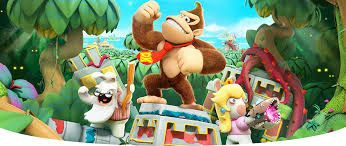 Mario+The Lapins Crétins Kingdom Battle Donkey Kong Adventure