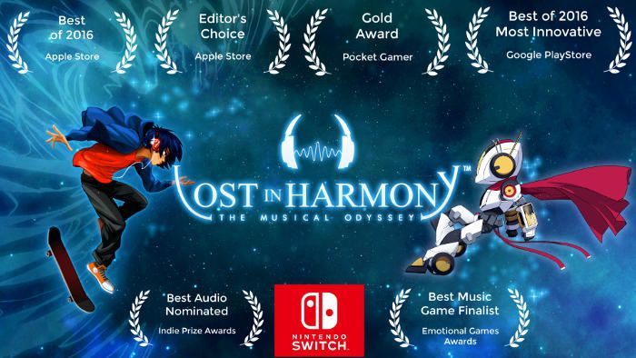 Lost in Harmony est disponible sur Nintendo Switch et PC