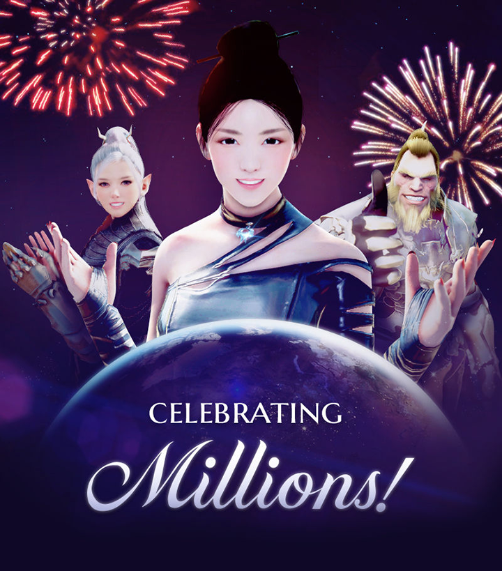 Pearl Abyss annonce que Black Desert Online organise des célébrations pour ses 10 millions d’utilisateurs enregistrés avec des événements au sein du jeu ainsi que des cadeaux pour récompenser les aventuriers pour leur soutien continu. L’événement “Célébrations par millions” se compose de trois événements qui débute après la maintenance hebdomadaire et qui se déroule pendant trois semaines consécutives. Le premier événement « Choix de 10 millions » récompense les joueurs avec les nouvelles Armes de Cliff qui peuvent être échangées contre des Lingots d’Or selon le niveau d’amélioration. D’autres événements, incluant de nombreuses récompenses, sont prévus pour les semaines à venir. En plus de l’événement, les joueurs peuvent également s’attendre à des récompenses spéciales comme la Boîte de luxe de Shakatu, cinq mémoires d’artisans, et des Conseils de Valks (+50). Les joueurs débutants sur Black Desert Online seront ravis d’apprendre que le jeu est toujours disponible à –50%, quel que soit le Pack jusqu’au 1er novembre à 18h. Pour plus d’informations sur Black Desert Online, ou savoir comment participer à la période d’essai de 7 jours, veuillez visiter blackdesertonline.com.