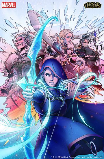 MARVEL et RIOT GAMES s'associent pour publier des romans graphiques dans l'univers League of Legends !