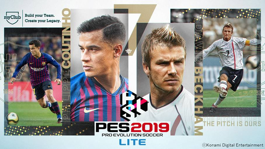 PES 2019 LITE est désormais disponible gratuitement