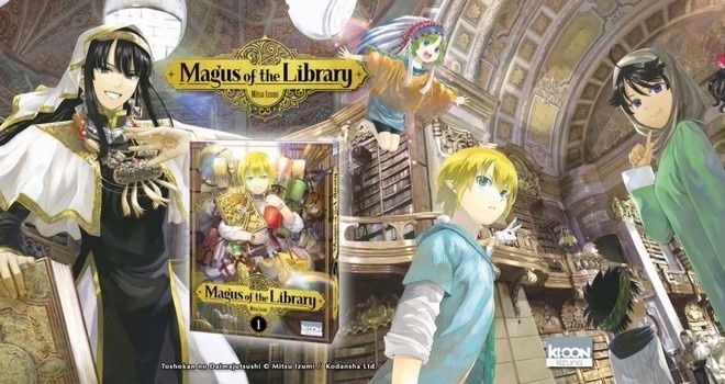 Le manga Magus of the Library en bande annonce !