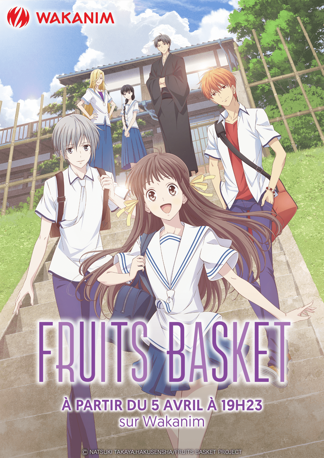 Fruits Basket débarque le 5 avril sur Wakanim !
