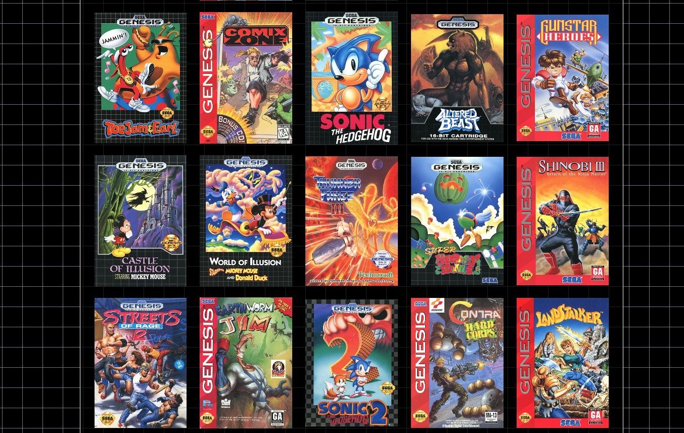 La SEGA Mega Drive Mini dévoile 10 nouveaux jeux !