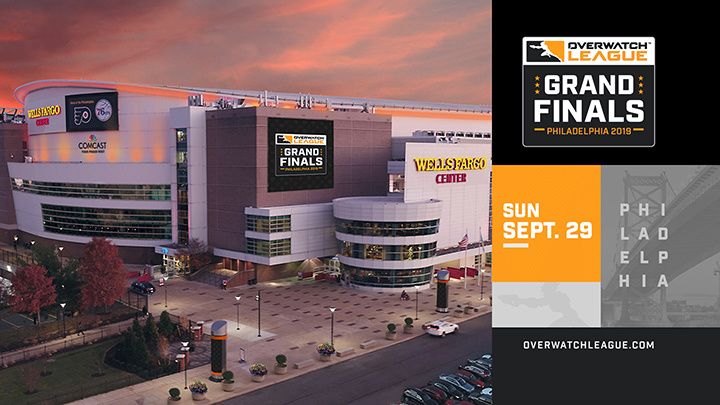 Overwatch League Saison 2019 : La Finale se jouera au Wells Fargo Center de Philadelphie