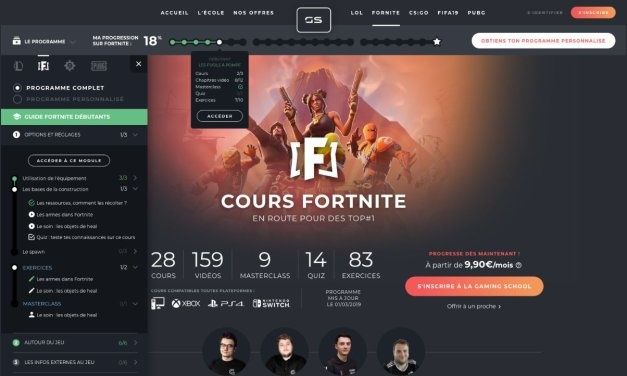 Micromania annonce l'école en ligne Gaming Campus