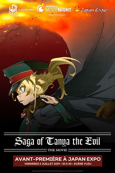 Saga of Tanya the Evil – the Movie – en avant-première française à Japan Expo