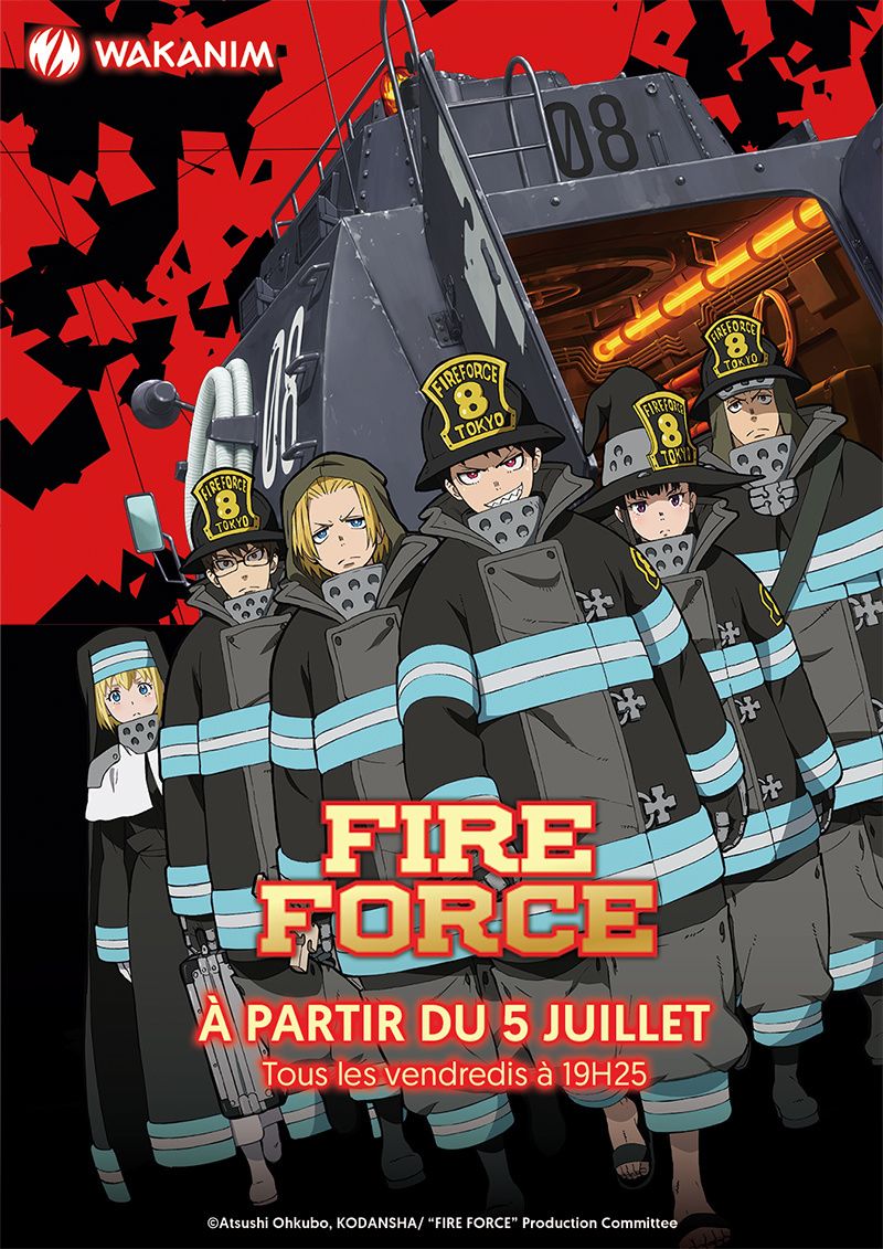 Fire Force est en suspens