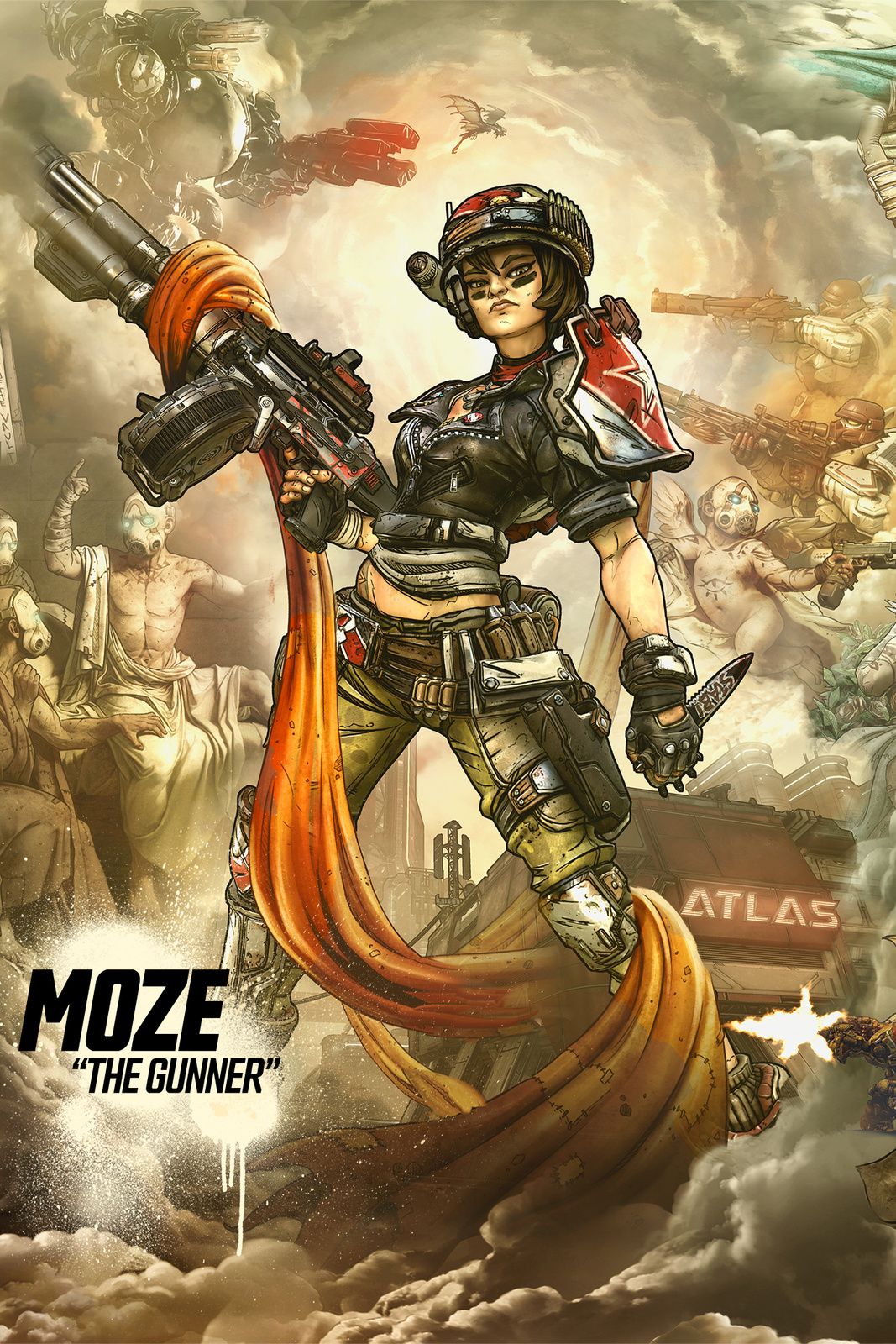 Borderlands 3 : Faites la connaissance de Moze l’Artilleuse