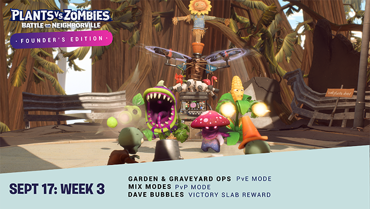 Plants Versus Zombies : Les modes multijoueurs Ops et Pot-pourri sont disponibles !
