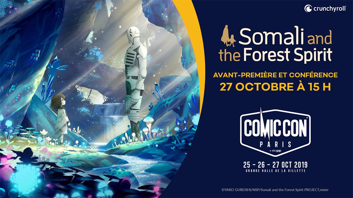 Avant-première SOMALI ET L'ESPRIT DE LA FORÊT au COMIC CON PARIS