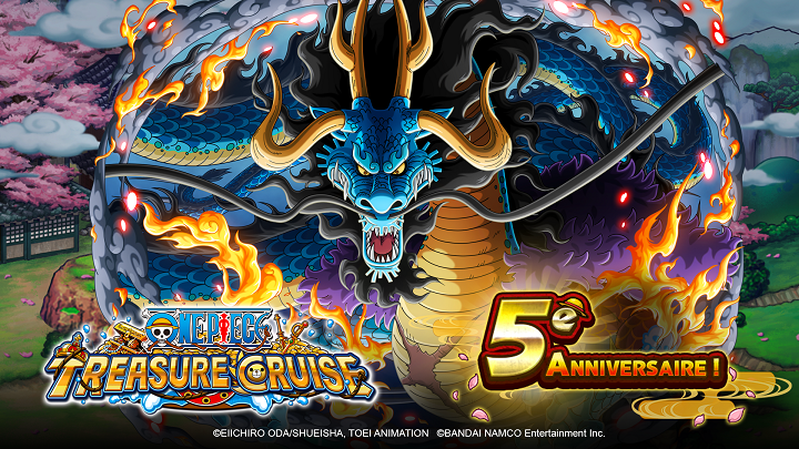 One Piece Treasure Cruise part au pays de Wano pour célébrer son cinquième anniversaire