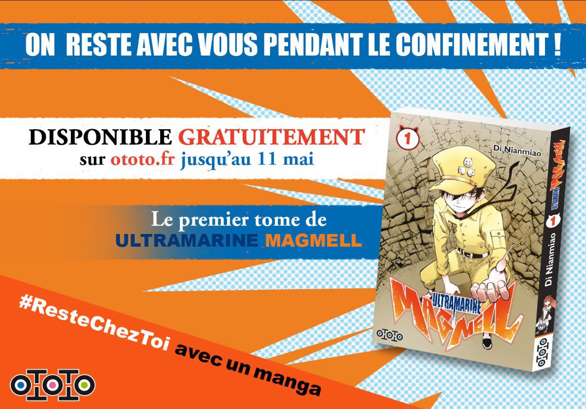 Ototo rejoint l'initiative #ResteChezToi avec Ultramarine Magmell