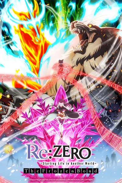 L'OVA THE FROZEN BOND de Re:ZERO arrive sur Crunchyroll