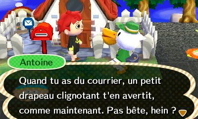 Antoine (le facteur) : - Animal Crossing New Leaf